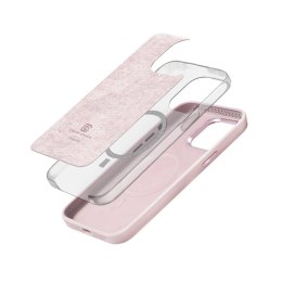 Crong Color Cover LUX Magnetic - Etui iPhone 15 Pro MagSafe (różowy)