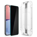 Spigen GLAS.TR EZ FIT Privacy 2-Pack - Szkło hartowane z filtrem prywatyzującym do iPhone 15 Plus / 16 Plus 2 szt