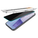 Spigen GLAS.TR EZ FIT Privacy 2-Pack - Szkło hartowane z filtrem prywatyzującym do iPhone 15 Plus / 16 Plus 2 szt