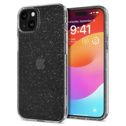 Spigen Liquid Crystal Glitter - Etui do iPhone 15 Plus (Przezroczysty)