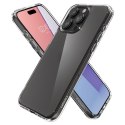 Spigen Ultra Hybrid - Etui do iPhone 15 Pro (Frost Clear)