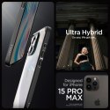 Spigen Ultra Hybrid - Etui do iPhone 15 Pro Max (Matte Black)