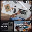 Spigen Ultra Hybrid Mag MagSafe - Etui do iPhone 15 Pro (Carbon Fiber)