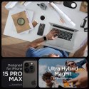 Spigen Ultra Hybrid Mag MagSafe - Etui do iPhone 15 Pro Max (Carbon Fiber)