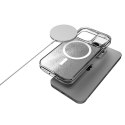 STM Relax Sand MagSafe - Etui iPhone 15 (Clear / White)