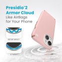 Speck Presidio2 Pro - Etui iPhone 15 / iPhone 14 / iPhone 13 (Dahlia Pink / Rose Copper / White)