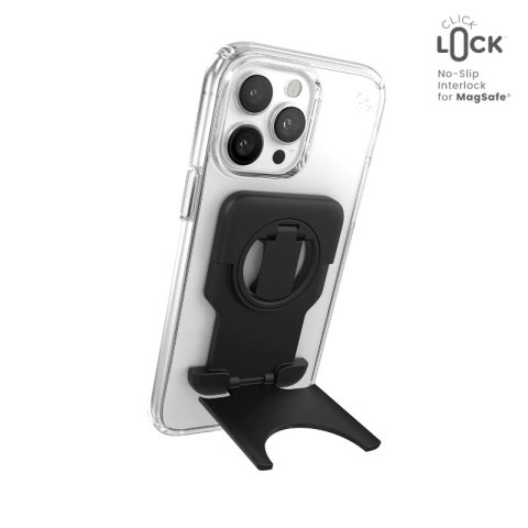 Speck ClickLock StandyGrip For MagSafe - Uchwyt / stojak (czarny)