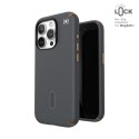 Speck Presidio2 Pro ClickLock & MagSafe - Etui iPhone 15 Pro (Charcoal Grey / Cool Bronze)