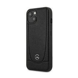 Mercedes Leather Urban Line - Etui iPhone 15 Plus (czarny)