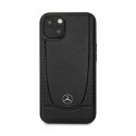 Mercedes Leather Urban Line - Etui iPhone 15 Plus (czarny)