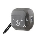 Mercedes Large Star Pattern - Etui AirPods Pro 2 (czarny)