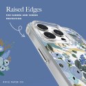 Rifle Paper Clear MagSafe - Etui iPhone 15 Pro Max (Garden Party Blue)