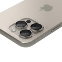 Spigen Optik Pro GLAS.TR EZ Fit Camera Protector 2-Pack - Szkło ochronne na obiektyw do iPhone 15 Pro / 15 Pro Max / iPhone 14 P