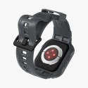 Spigen Rugged Armor Pro - Pasek z obudową do Apple Watch 4/5/6/7/8/9/SE 44/45 mm (Dark Grey)