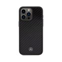 Mercedes Carbon Fiber Dynamic - Etui iPhone 15 Pro Max (czarny)