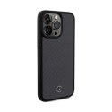 Mercedes Carbon Fiber Dynamic - Etui iPhone 15 Pro Max (czarny)