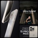 Spigen Ultra Hybrid - Etui do iPhone 15 Pro Max (Natural Titanium)