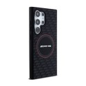 AMG Silicone Carbon Pattern MagSafe - Etui Samsung Galaxy S24 Ultra (czarny)