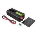 Green Cell - Przetwornica napięcia PowerInverter z wyświetlaczem LCD 12V na 230V 500W/1000W Czysta sinusoida