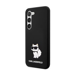 Karl Lagerfeld Silicone Choupette - Etui Samsung Galaxy S24 (czarny)