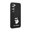 Karl Lagerfeld Silicone Choupette - Etui Samsung Galaxy S24 (czarny)