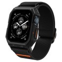 Spigen Lite Fit "Pro" - Etui z paskiem do Apple Watch 4/5/6/7/8/9/SE 44/45 mm (Matte Black)