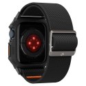 Spigen Lite Fit "Pro" - Etui z paskiem do Apple Watch 4/5/6/7/8/9/SE 44/45 mm (Matte Black)