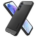 Spigen Rugged Armor - Etui do Samsung Galaxy A55 5G (Matte Black)