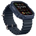 Spigen Rugged Armor - Obudowa do Apple Watch Ultra 1/2 49 mm (Navy Blue)