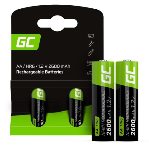 Green Cell - 2x Akumulator AA HR6 2600mAh