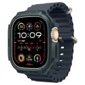 Spigen Rugged Armor - Obudowa do Apple Watch Ultra 1/2 49 mm (Abyss Green)