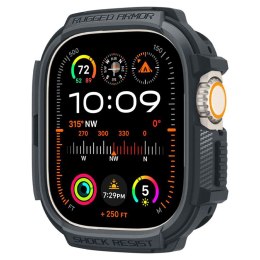 Spigen Rugged Armor - Obudowa do Apple Watch Ultra 1/2 49 mm (Dark Grey)