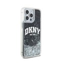 DKNY Liquid Glitter Big Logo - Etui iPhone 13 Pro Max (czarny)