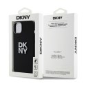 DKNY Liquid Silicone Metal Logo - Etui iPhone 15 / 14 / 13 (czarny)