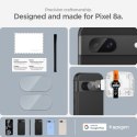 Spigen Optik.TR EZ Fit Camera Lens Protector 2-Pack - Szkło ochronne na obiektyw do Google Pixel 8A (2 szt) (Czarny)