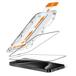 Crong EasyShield 2-Pack - Szkło hartowane iPhone 15 Pro (2 sztuki)