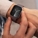 Crong Liquid - Pasek do Apple Watch 44/45/46/49 mm (brązowy)