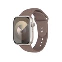 Crong Liquid - Pasek do Apple Watch 44/45/46/49 mm (brązowy)