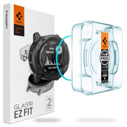 Spigen GLAS.TR EZ FIT 2-Pack - Szkło hartowane do Garmin Instinct 2X Solar (2 szt)