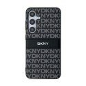 DKNY Leather Mono Stripe & Metal Logo - Etui Samsung Galaxy S24+ (czarny)