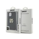 DKNY Wrist Strap Stock Logo - Etui iPhone 15 Plus (czarny)