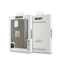 DKNY Wrist Strap Stock Logo - Etui iPhone 15 Pro Max (beżowy)