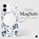 Kate Spade New York Protective Gems MagSafe - Etui iPhone 16 (Flowerbed Blue)