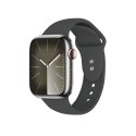 Crong Liquid - Pasek do Apple Watch 44/45/46/49 mm (grafitowy)