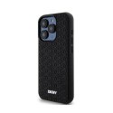 DKNY 3D Rubber Repeat Pattern - Etui iPhone 15 Pro Max (czarny)