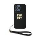 DKNY Wrist Strap Stock Logo - Etui iPhone 14 Pro (czarny)