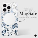 Kate Spade New York Protective Gems MagSafe - Etui iPhone 16 Pro (Flowerbed Blue)