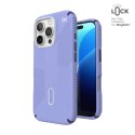 Speck Presidio2 Grip ClickLock & MagSafe - Etui iPhone 16 Pro (Future Lavender / Cassis Purple / White)