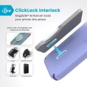 Speck Presidio2 Grip ClickLock & MagSafe - Etui iPhone 16 Pro (Future Lavender / Cassis Purple / White)