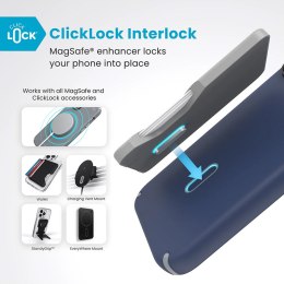 Speck Presidio2 Pro ClickLock & MagSafe - Etui iPhone 16 Pro Max (Coastal Blue / Dust Grey / White)